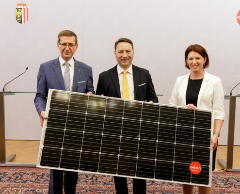 Land OÖ. setzt neue Maßstäbe im Bereich der Sonnenenergie