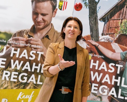 Die Regionalität fest im Blick - Agrar-Landesrätin Michaela Langer-Weninger betont: „Die oö. Landwirtschaft steht für Versorgungssicherheit aus der Region für die Region!“