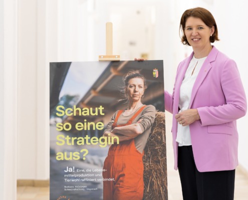 Agrar-Landesrätin Michaela Langer-Weninger ist überzeugt: „Von Kreislaufwirtschaft haben alle was. Denn Gutes kommt zurück“