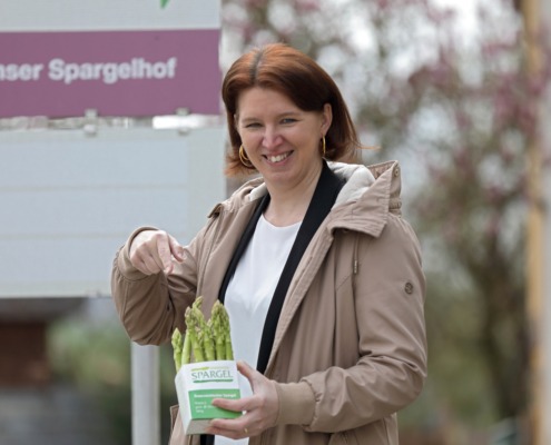 Spargelzeit; Land OÖ/Kauder